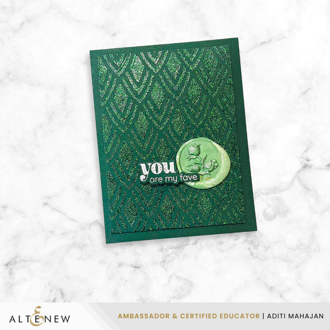 Iridescent Glitter Relief Paste - Altenew