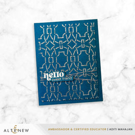 Silver Glitter Relief Paste - Altenew