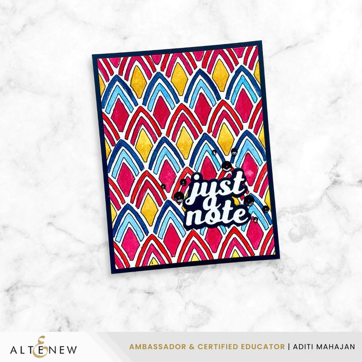 Watercolor Compact - Bold Ember - Altenew