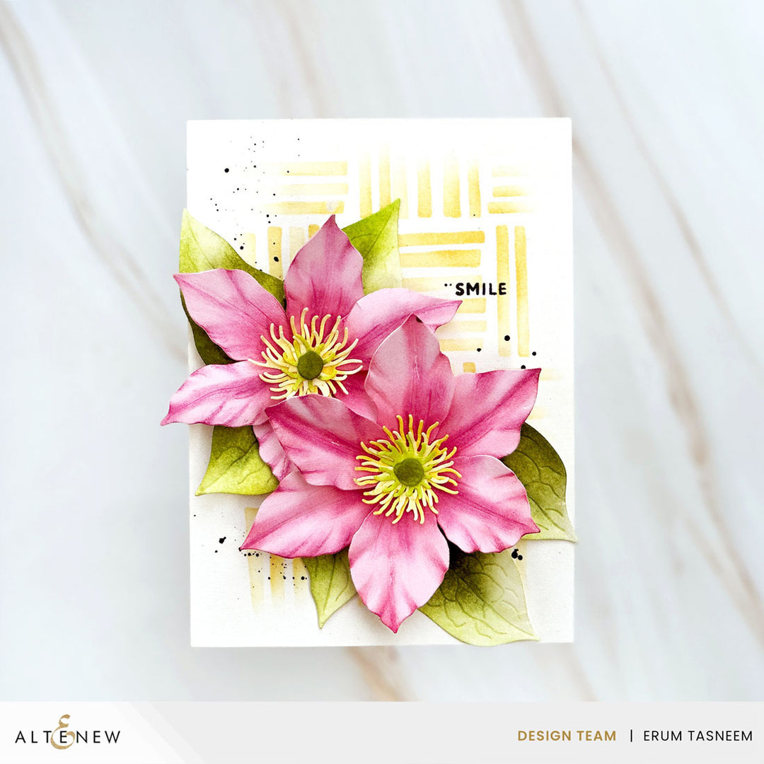 Craft-A-Flower: Clematis Layering Die Set - Altenew