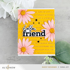 Exceptional Embossed Sentimets - Altenew