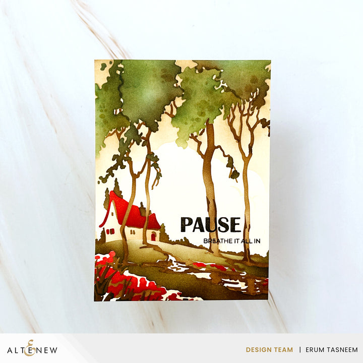 Stencil Art: Where Nature Meets Home Layering Stencil Set (6 in 1)