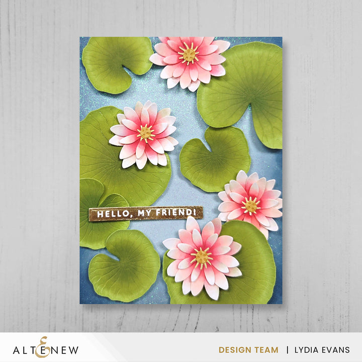Pond Lilies Layering Die Set - Altenew