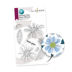 Dynamic Duo: Floral Whimsy & Add-on Die Bundle - Altenew