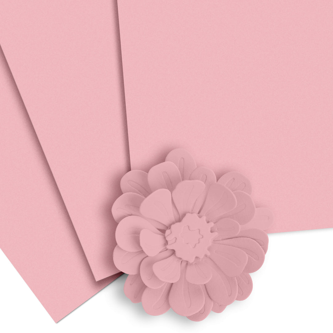 Crafty Necessities: Frosty Pink Cardstock (10 sheets/set) - Altenew