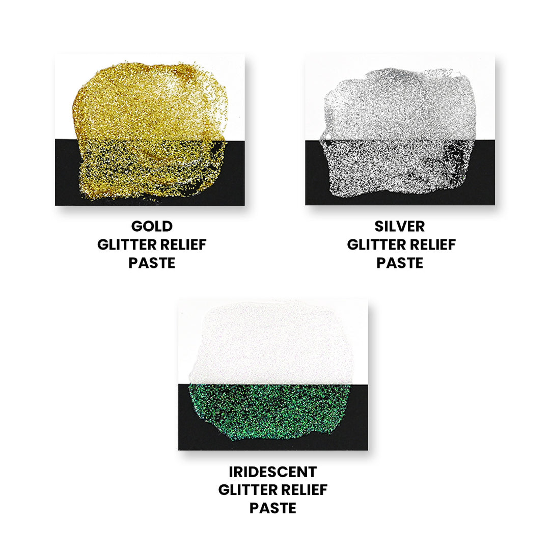 Gold Glitter Relief Paste - Altenew