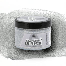 Silver Glitter Relief Paste - Altenew