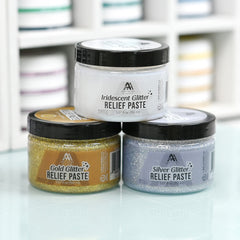 Silver Glitter Relief Paste - Altenew