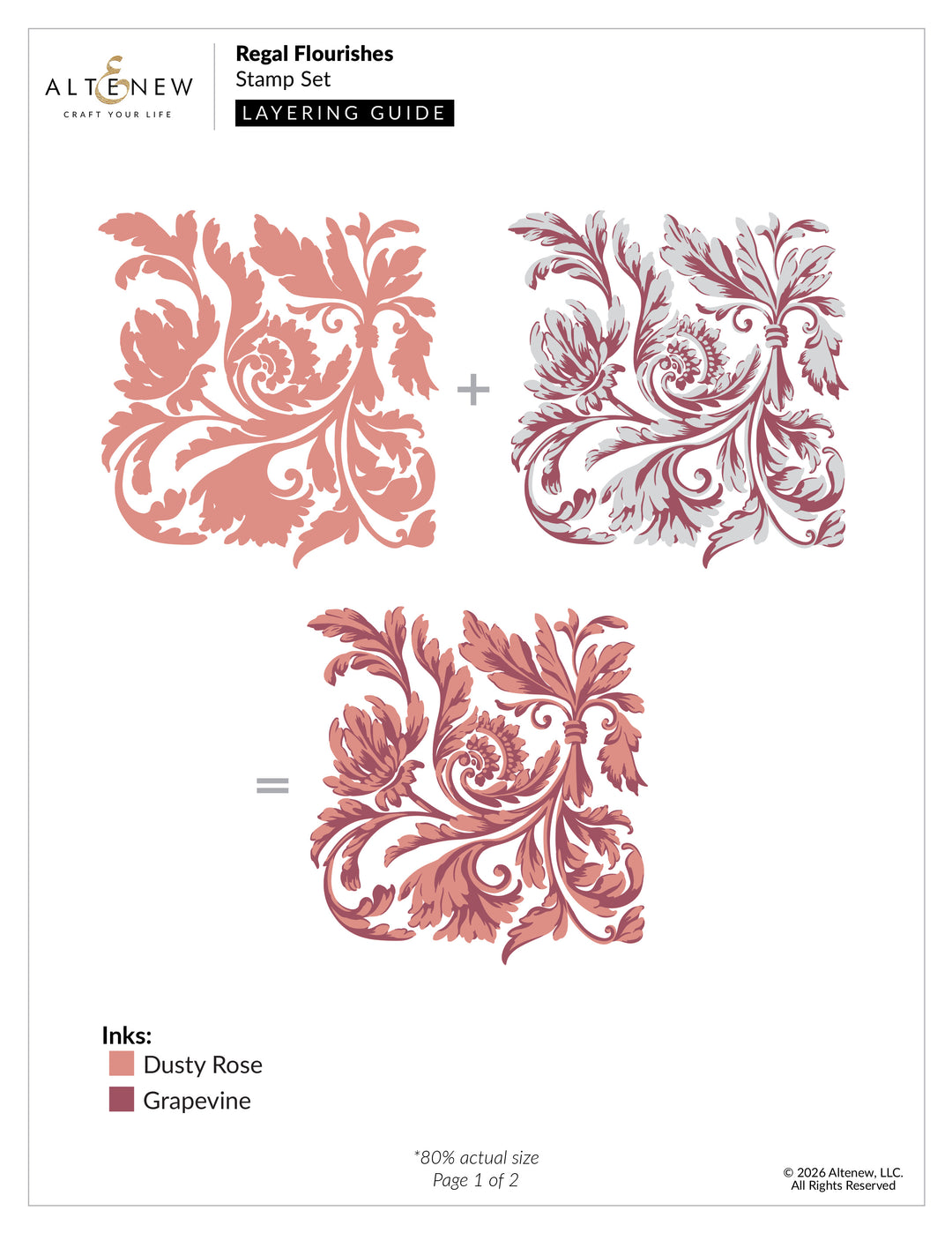 Regal Flourishes - Altenew