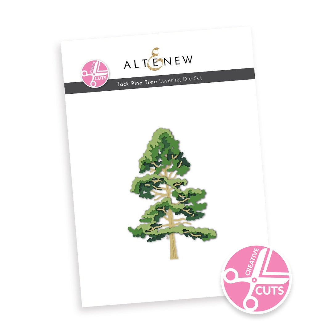 Creative Cuts: Jack Pine Tree Layering Die Set - Altenew