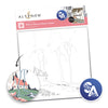 Stencil Art: Where Nature Meets Home Layering Stencil Set (6 in 1) - Altenew