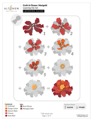 Craft-A-Flower: Marigold Layering Die Set