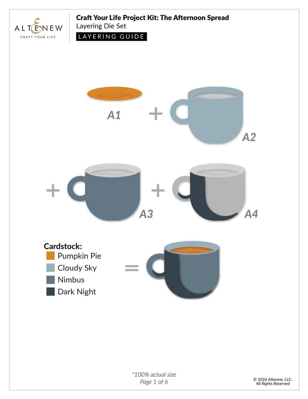 Craft Your Life Project Kit: The Afternoon Spread