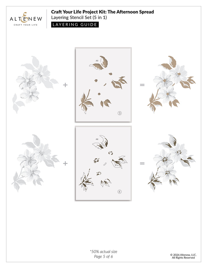 Craft Your Life Project Kit: The Afternoon Spread