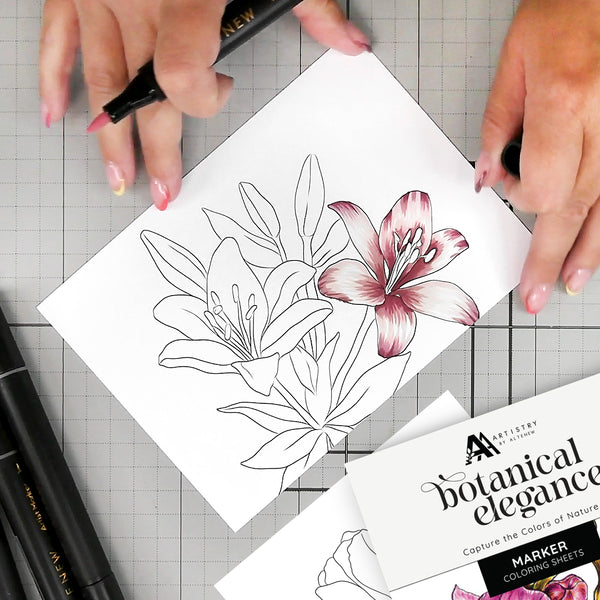 {"type":"root","children":[{"type":"paragraph","children":[{"type":"text","value":"Fill the Outlines:","bold":true},{"type":"text","value":" Use the pre-printed floral sheets to practice your coloring."}]}]}