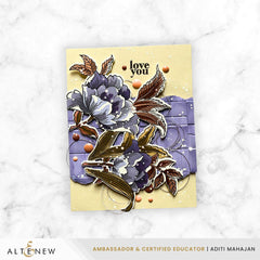 Paper Rhythm 3D Embossing Folder - Altenew