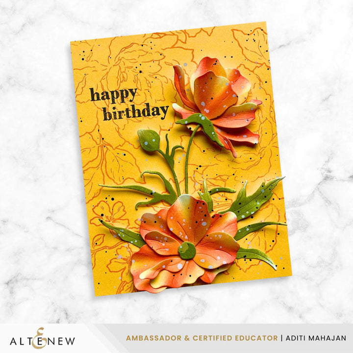 Craft-A-Flower: Butterfly Ranunculus Layering Die Set - Altenew