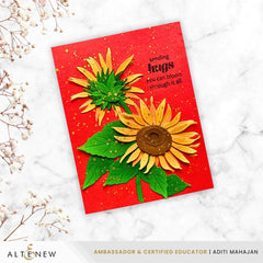 Craft-A-Flower: Sunflowers Layering Die Set - Altenew