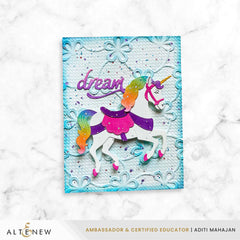 Lace Topped Petals 3D Embossing Folder - Altenew