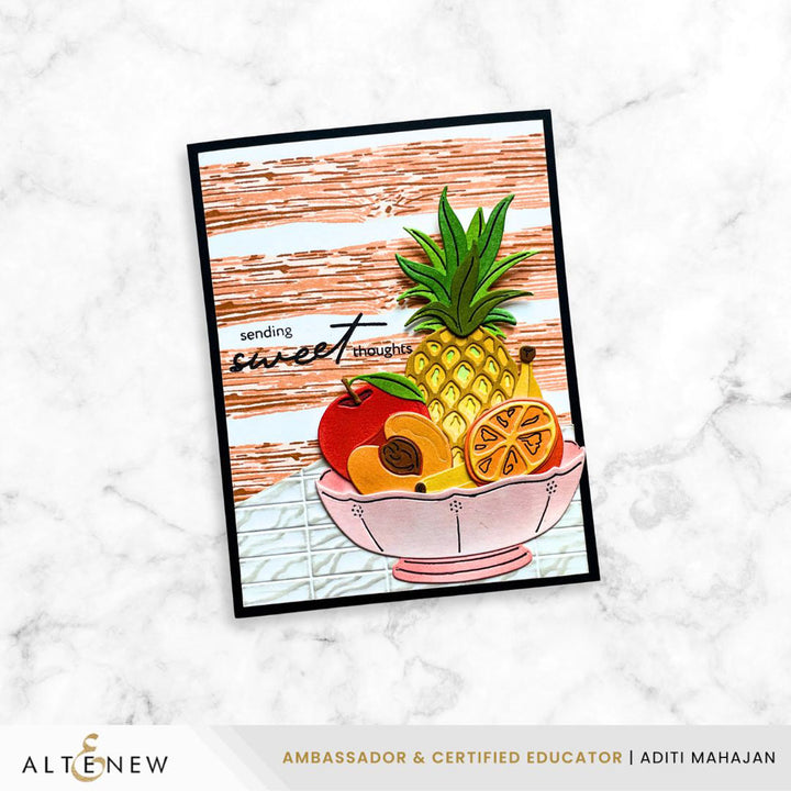 Craft Your Life Project Kit: Fruits & Flowers Add-On Die Set - Altenew