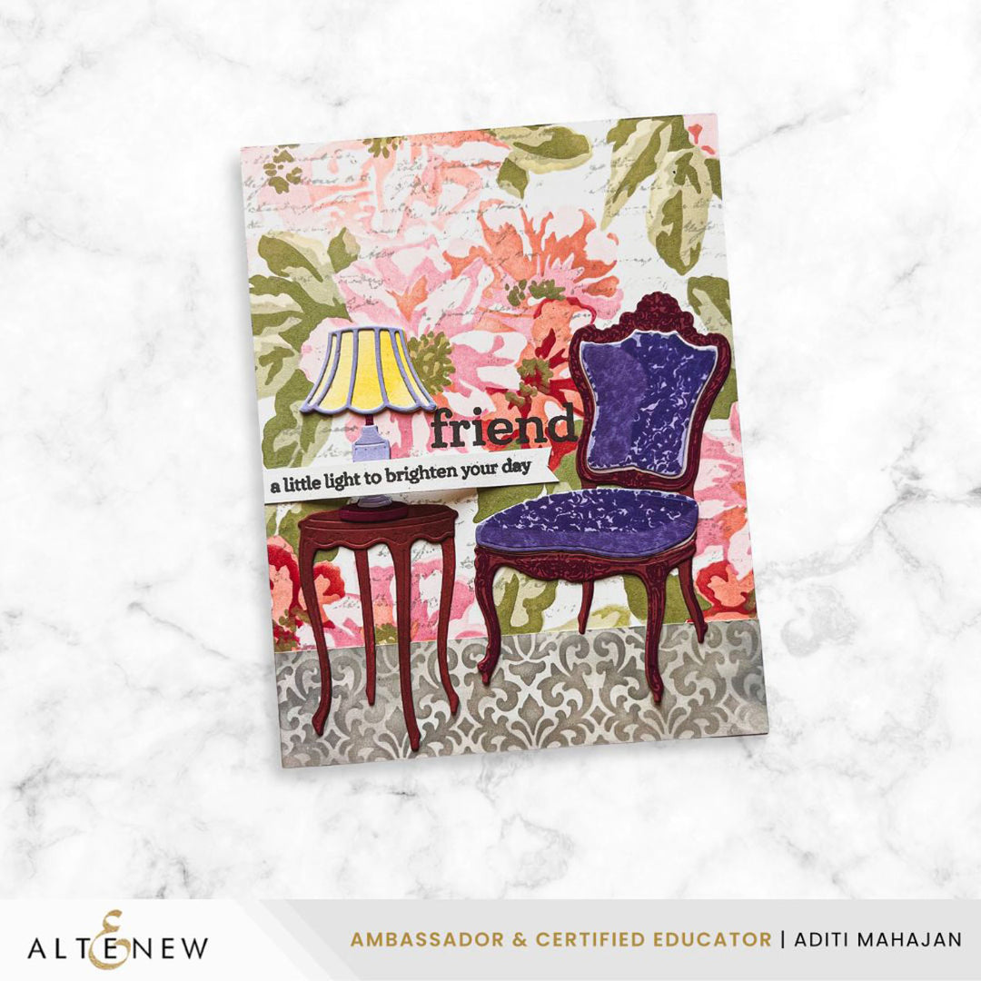 Mini Delight: Timeless Glow Stamp & Die Set - Altenew