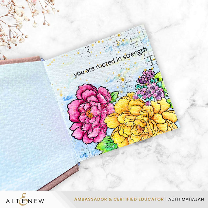Luxe Watercolor Sketchbook - 3"x 3", 300 gsm - Altenew
