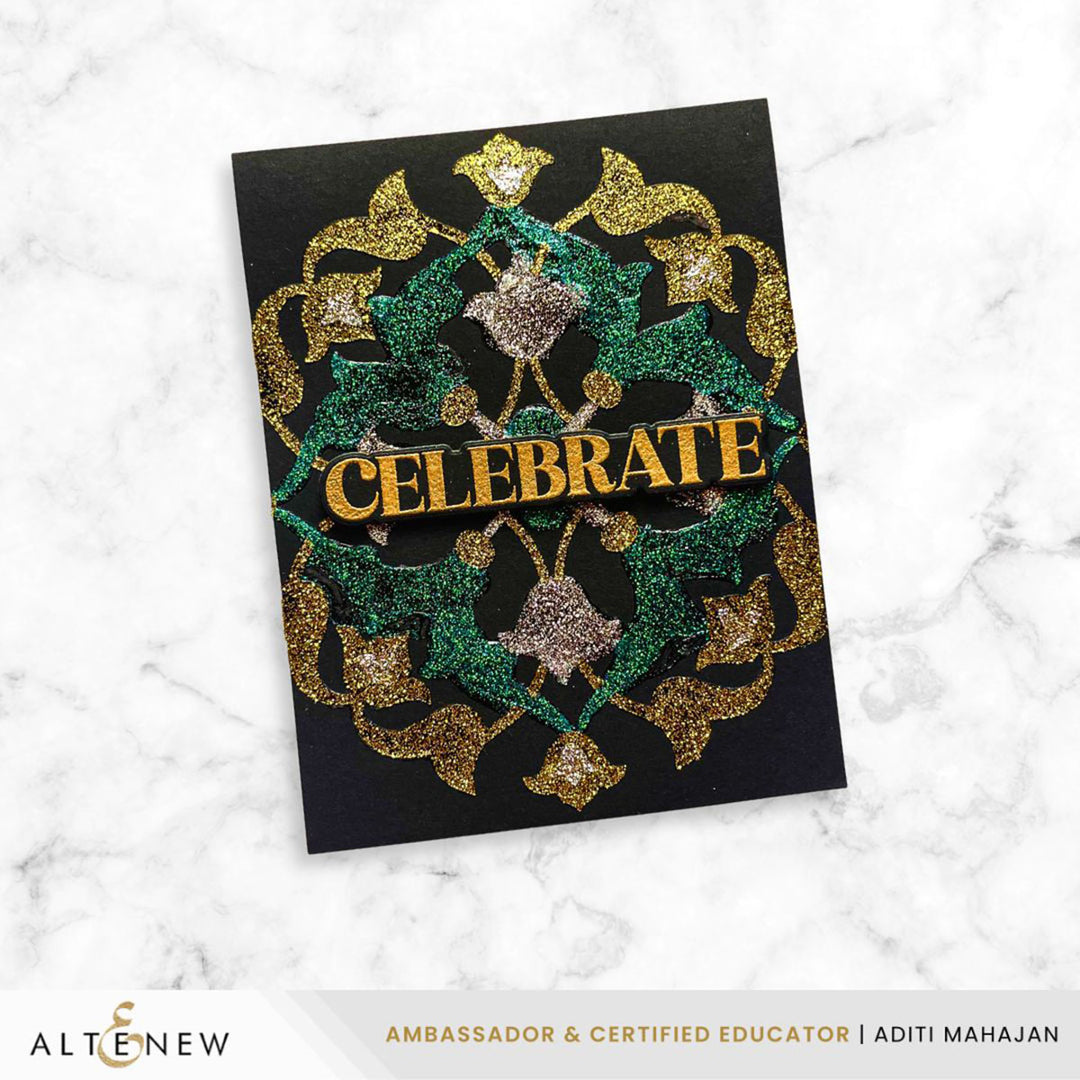 Iridescent Glitter Relief Paste - Altenew