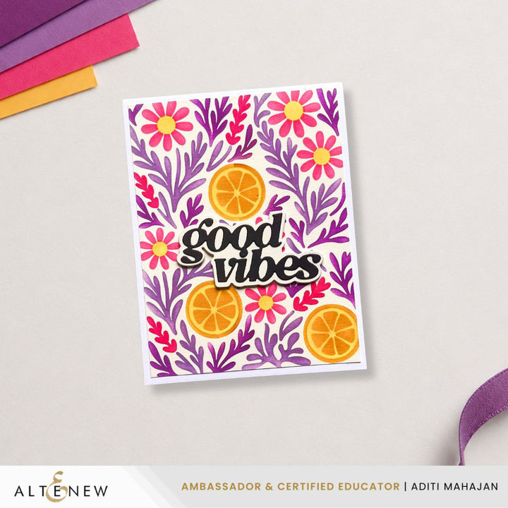 Tea Potpourri Stencil Set (5 in 1)