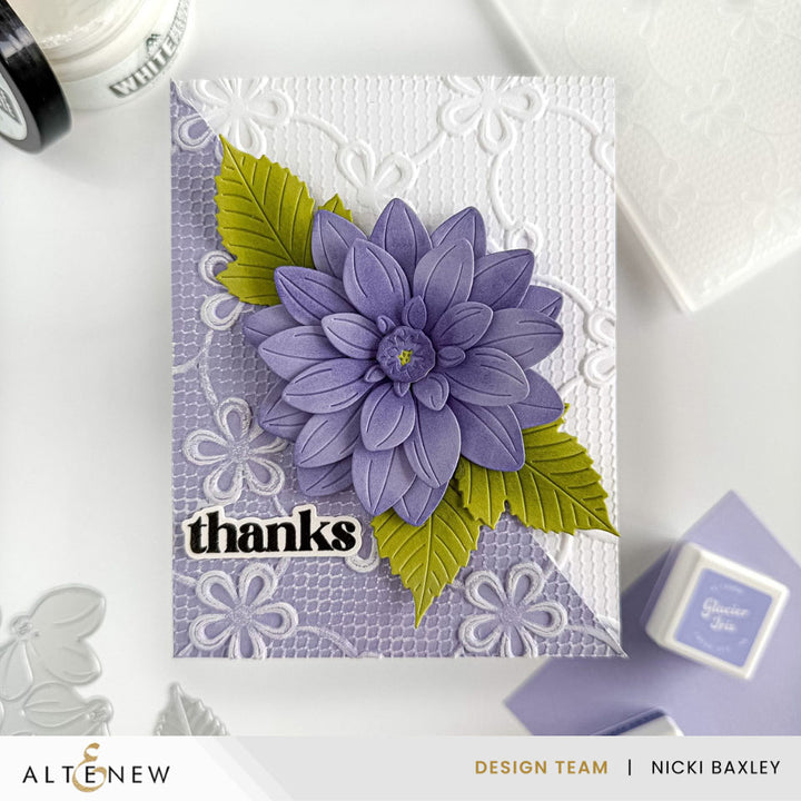 Craft-A-Flower: Grand Dahlia Layering Die Set - Altenew