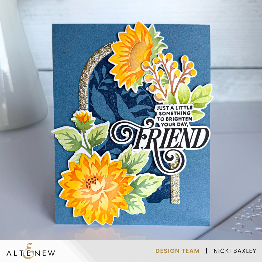 Stencil Art: Botanical Argyle Layering Stencil Set (6 in 1)