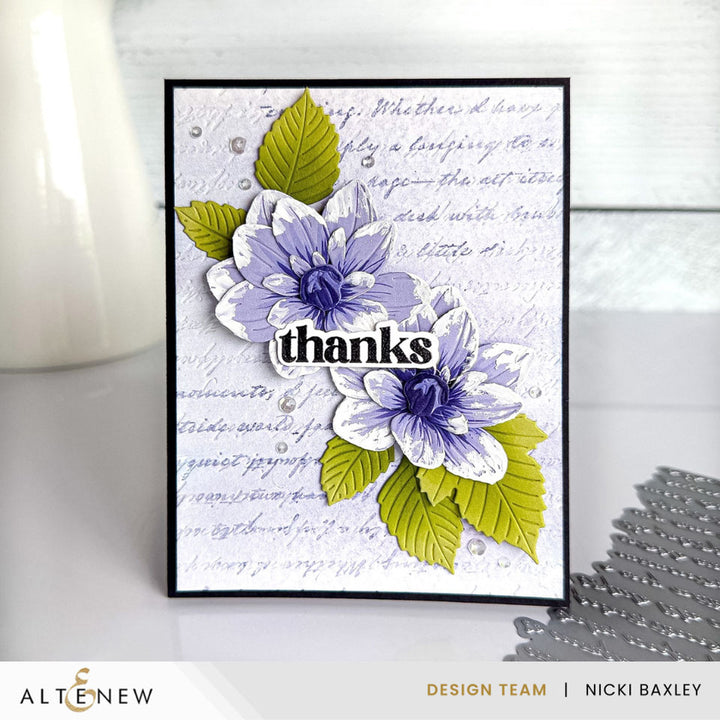 Craft-A-Flower: Grand Dahlia Layering Die Set - Altenew