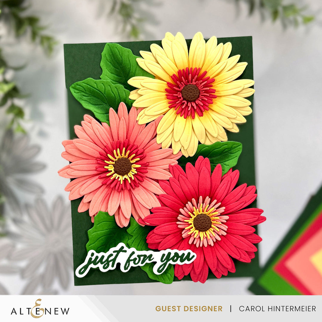 Craft-A-Flower: Gerbera Daisy Layering Die Set