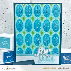 Heirloom Filigree - Oval 3D Embossing Folder