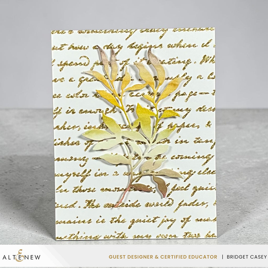 Gold Glitter Relief Paste - Altenew