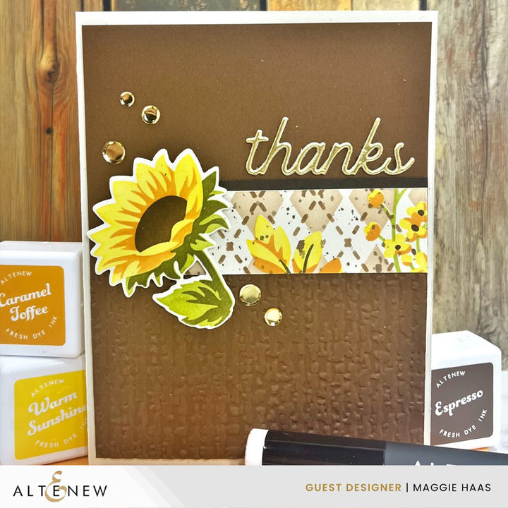 Stencil Art: Botanical Argyle Layering Stencil Set (6 in 1)