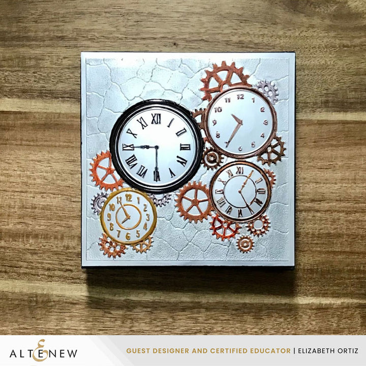 Traces of Yesterday 3D Embossing Folder - Altenew
