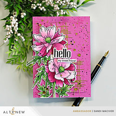 Build-A-Garden: Sulfur Cosmos - Altenew