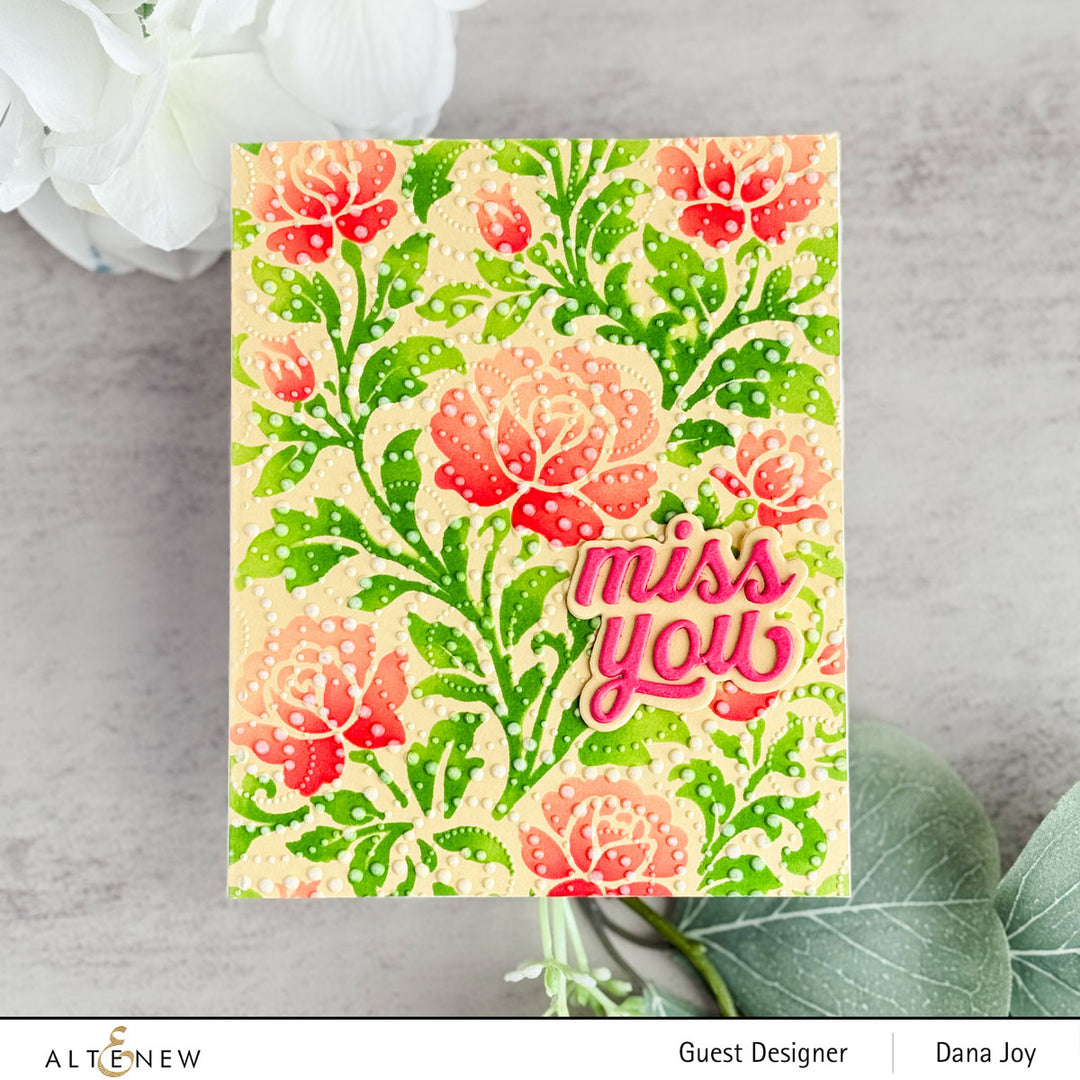Chateau Blooms Stencil Set (2 in 1) - Altenew