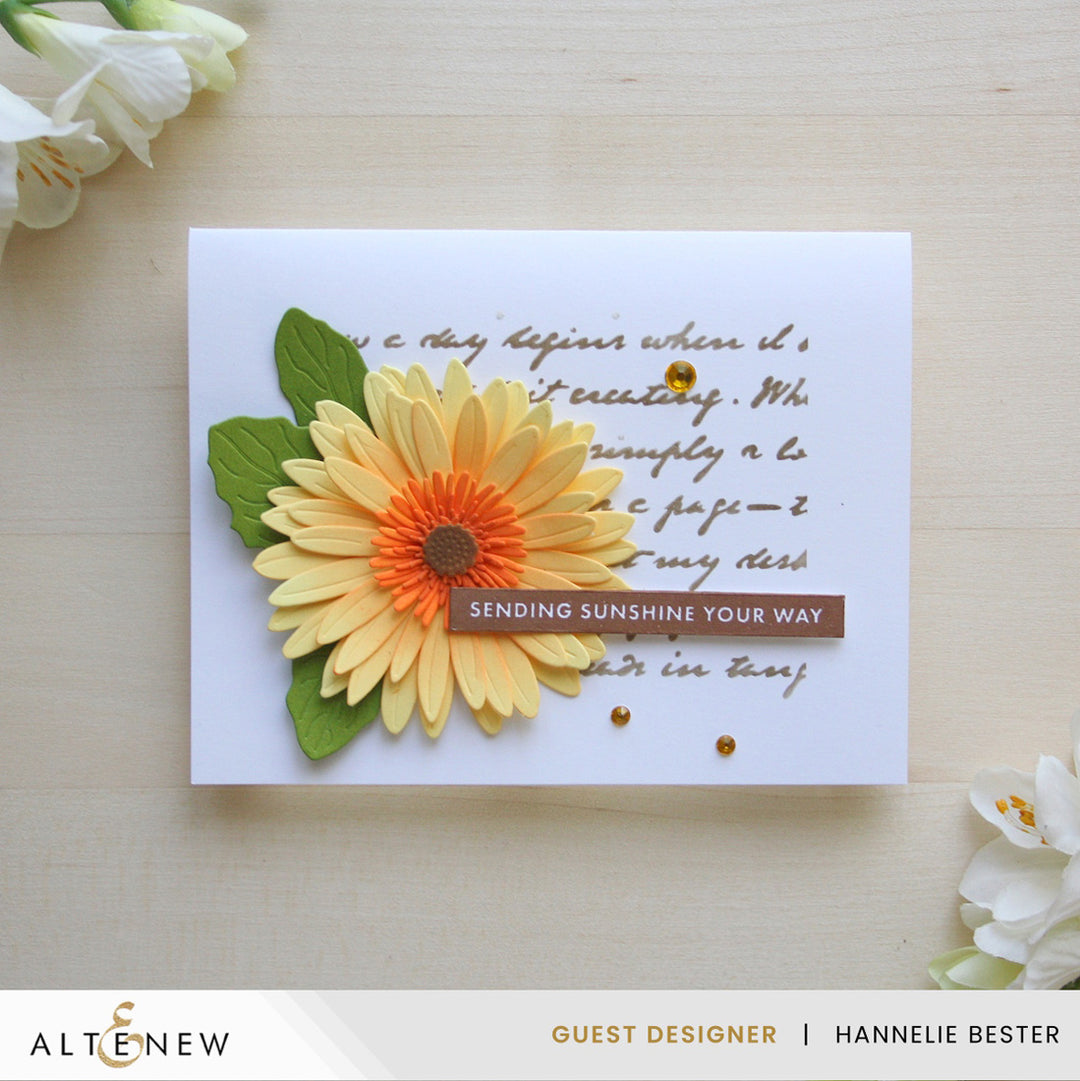 Craft-A-Flower: Gerbera Daisy Layering Die Set