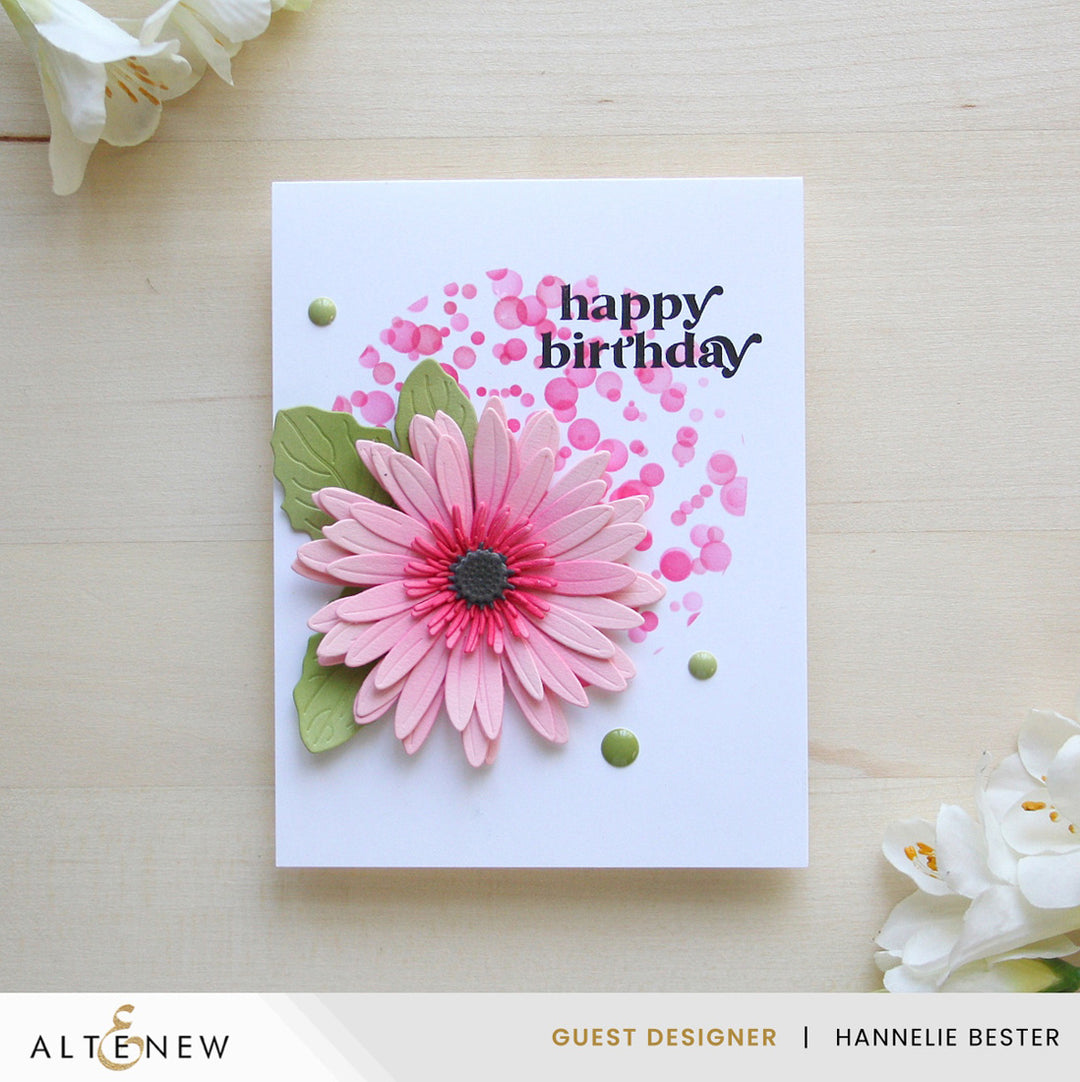 Craft-A-Flower: Gerbera Daisy Layering Die Set