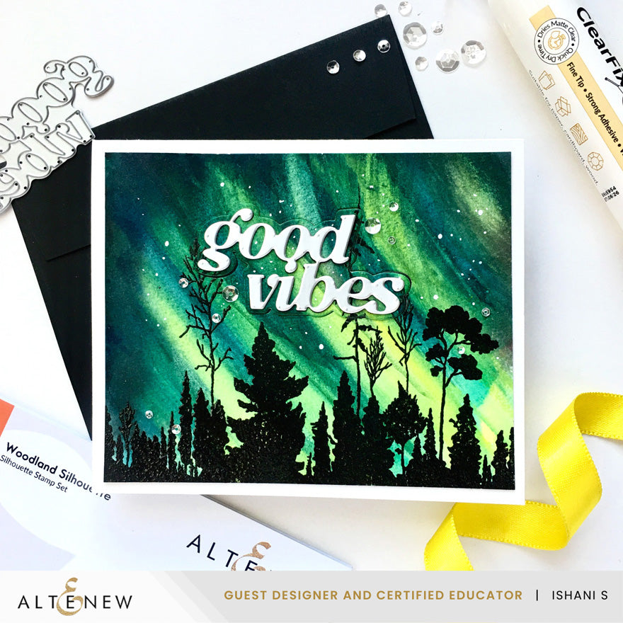 Woodland Silhouette Stamp Set