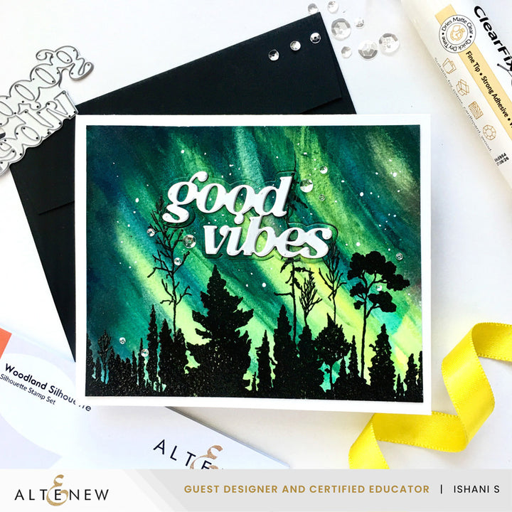 Woodland Silhouette Stamp Set