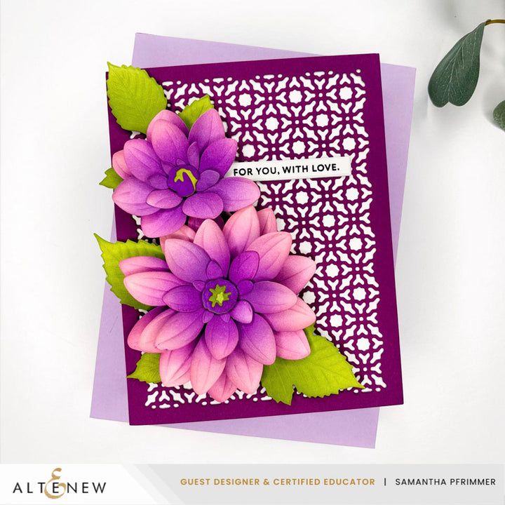 Craft-A-Flower: Grand Dahlia Layering Die Set - Altenew