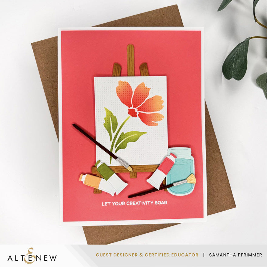 Painted Petals Stencil Set (3 in 1)