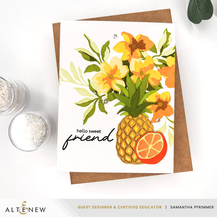 Craft Your Life Project Kit: Fruits & Flowers Add-On Die Set - Altenew