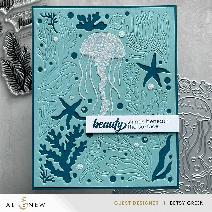 Creative Cuts: Zero-Waste Beneath the Blue Die Set - Altenew