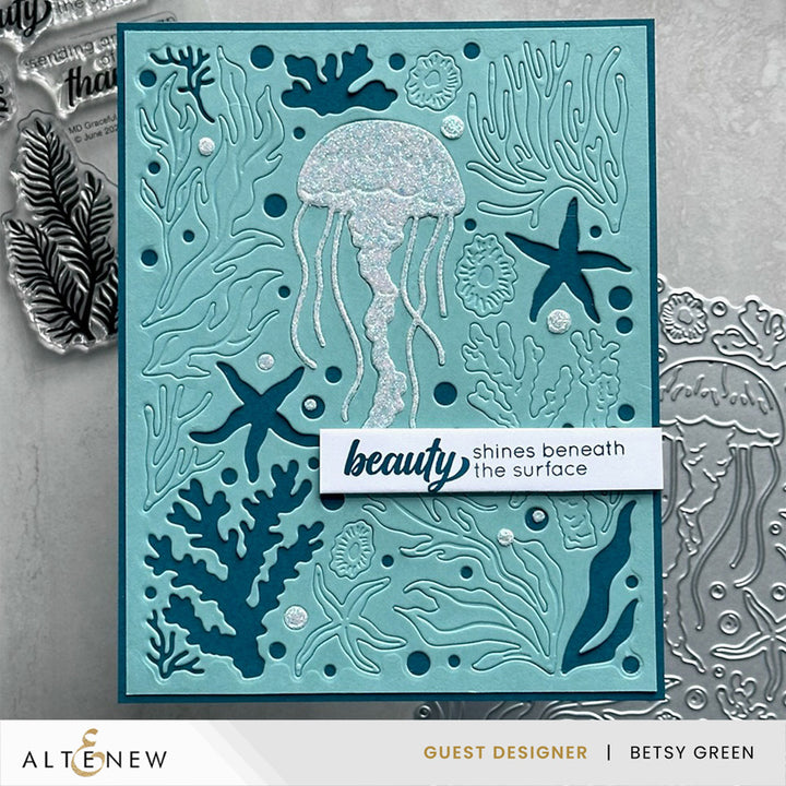 Creative Cuts: Zero-Waste Beneath the Blue Die Set - Altenew