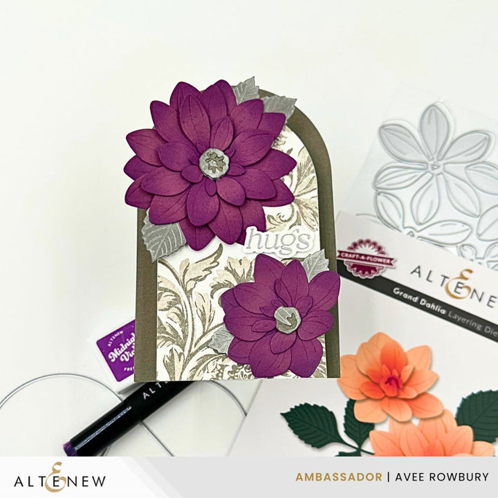 Craft-A-Flower: Grand Dahlia Layering Die Set - Altenew