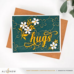 Lace Topped Petals 3D Embossing Folder - Altenew