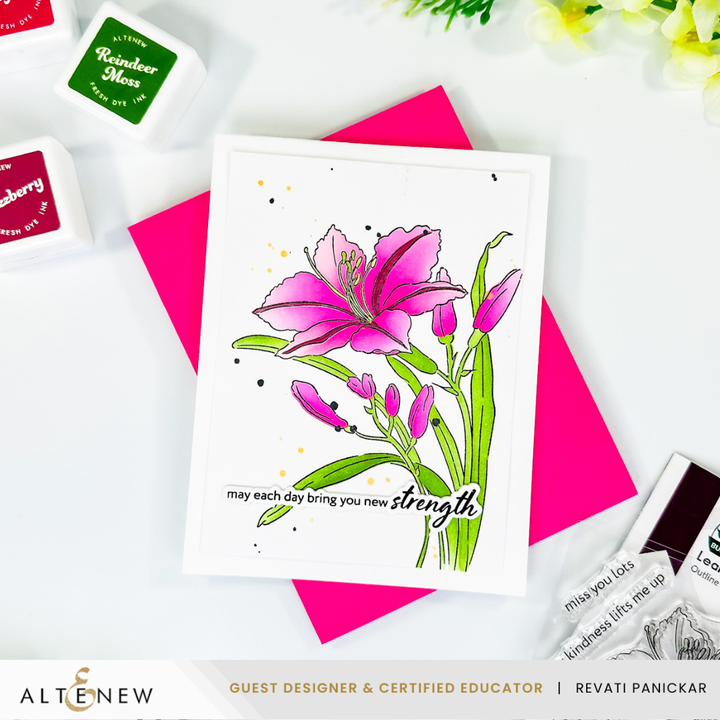 Build-A-Garden: Leaning Lily - Altenew